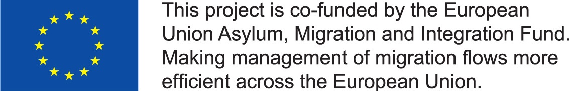 Logo for Asylum Migration and Integration Fund