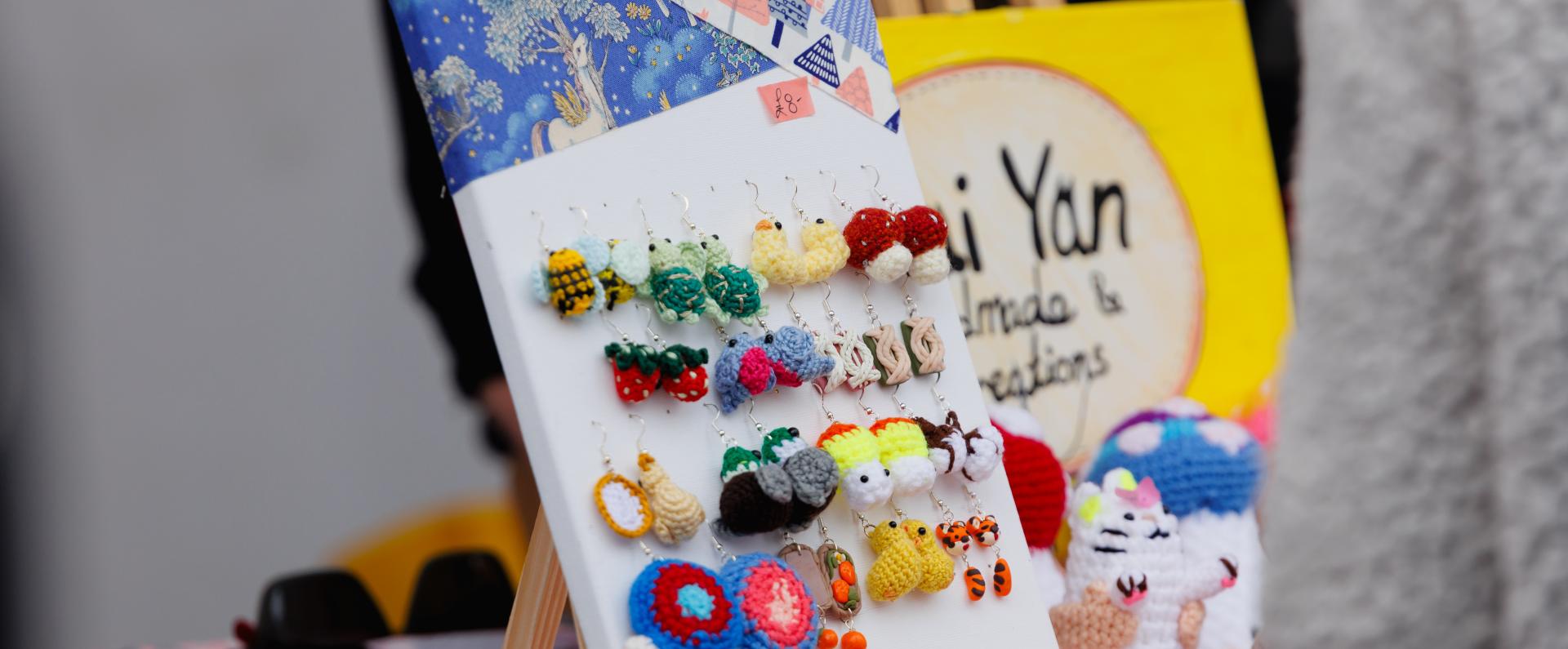 A stall on the marketplace at the Yorkshire Integration Festival 2023